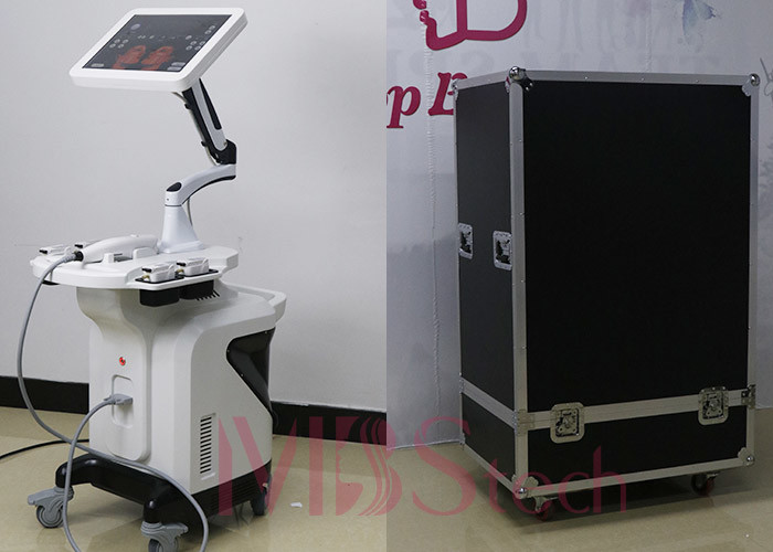 360 ° Rotating 50HZ 4D 8 Cartridges HIFU Facial Machine