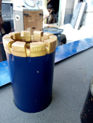 89mm Dual Tube Diamond Drill Bit For Geological Exploration Drilling