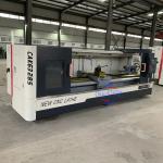 Heavy Duty Cnc Lathe Machine Fanuc Controller Flat Bed