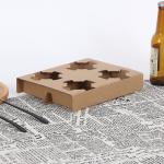 Wedding Anniversary Candy 350gsm Kraft Paper Food Boxes Food Grade