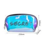 Transparent Holographic Cosmetic Bag