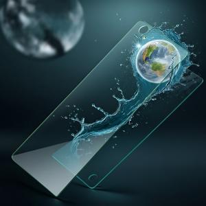 China Touchscreen Front Glass Toughened Glass With Steel Degree Tempered Glass wholesale