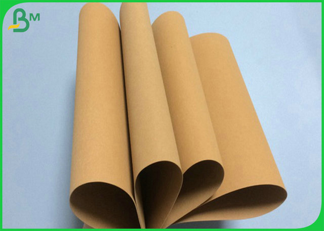 Water Resistant 0.55MM Thickness Washable Kraft Fabric For Ipad Bag Making 