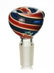 Scientific 14mm Glass Life Saver Bowl Piece For Smoking Glass Bongs
