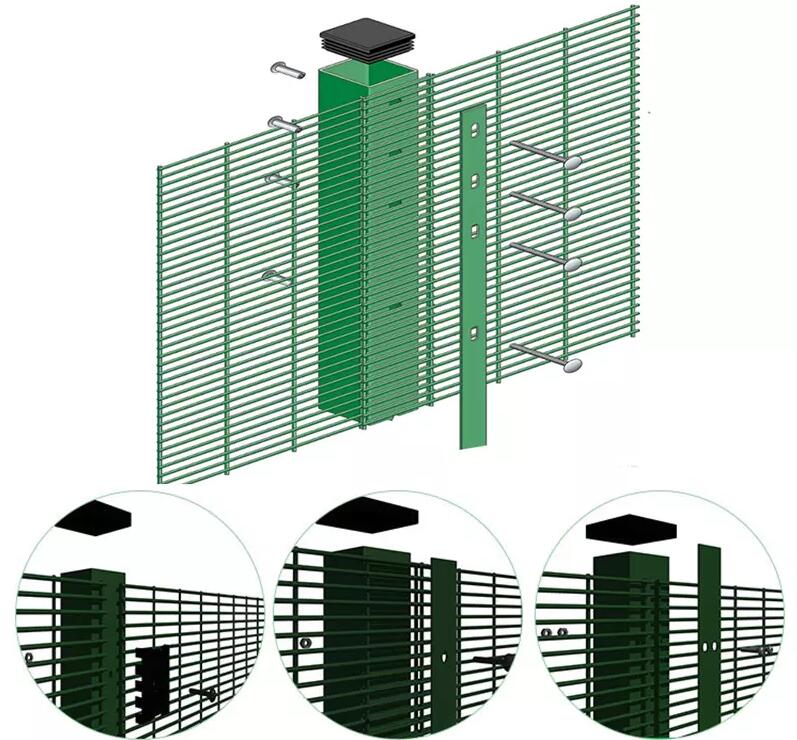 358 anti climb mesh fence
