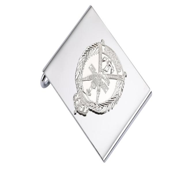 China Customized Laser Logo Metal Army Belt Buckles With Gold Plating wholesale