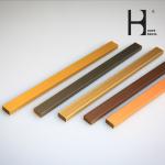 Golden Fade Resistant Square Brass Flat Bars SGS Certification