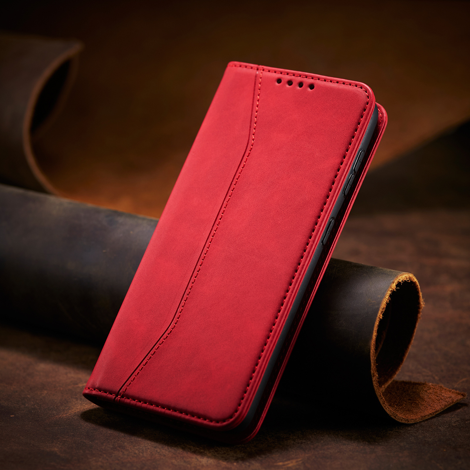 PU Leather Minibook Cases for Samsung S21 Luxury Opp Bag 3 to 20 Days Delivery