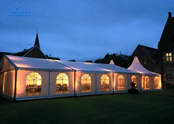 Aluminum Alloy Outdoor Large Party Tent Fire Retardant For Event Waterproof