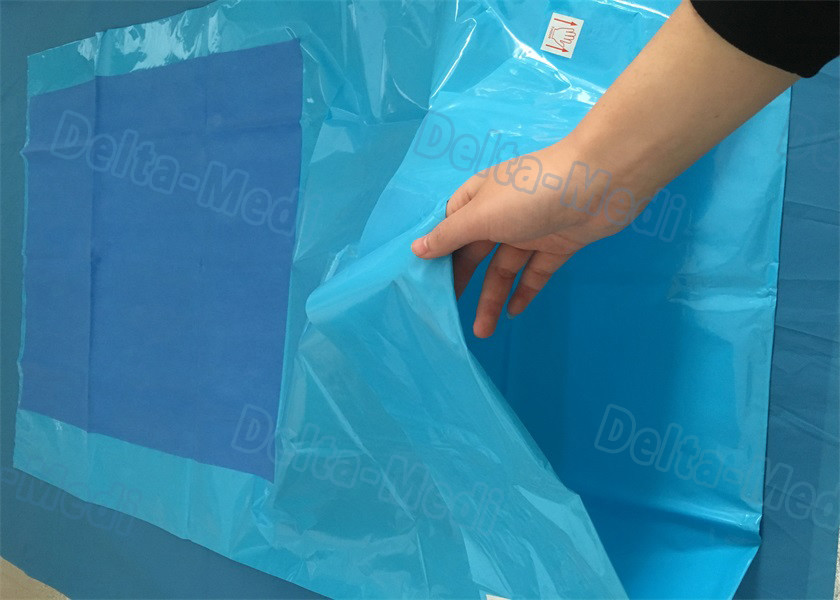 Hospital Surgical Mayo Stand Cover Keep Mayo Stand Sterile With Absorbent Spunlace Reinforced