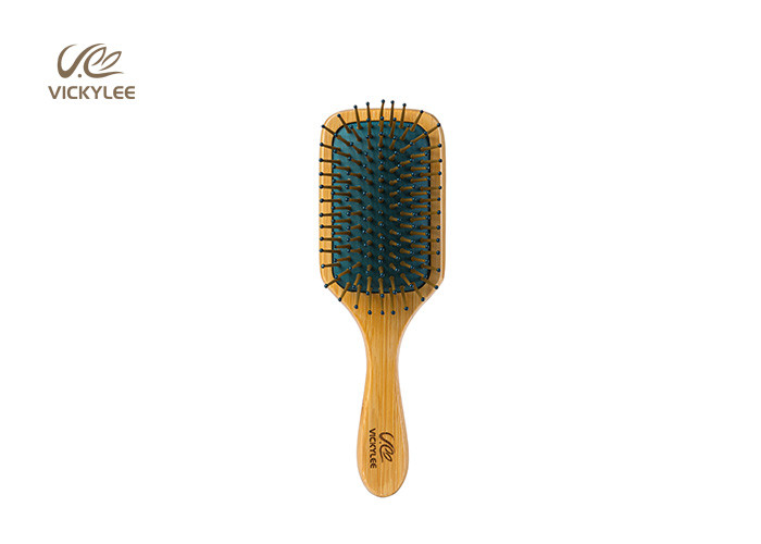 Phyllostachys Pubescens Nylon Needle 20cm Wooden Paddle Brush