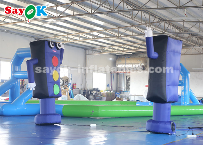 Promotion Inflatable Cartoon Characters 2m Traffic Light Model CE