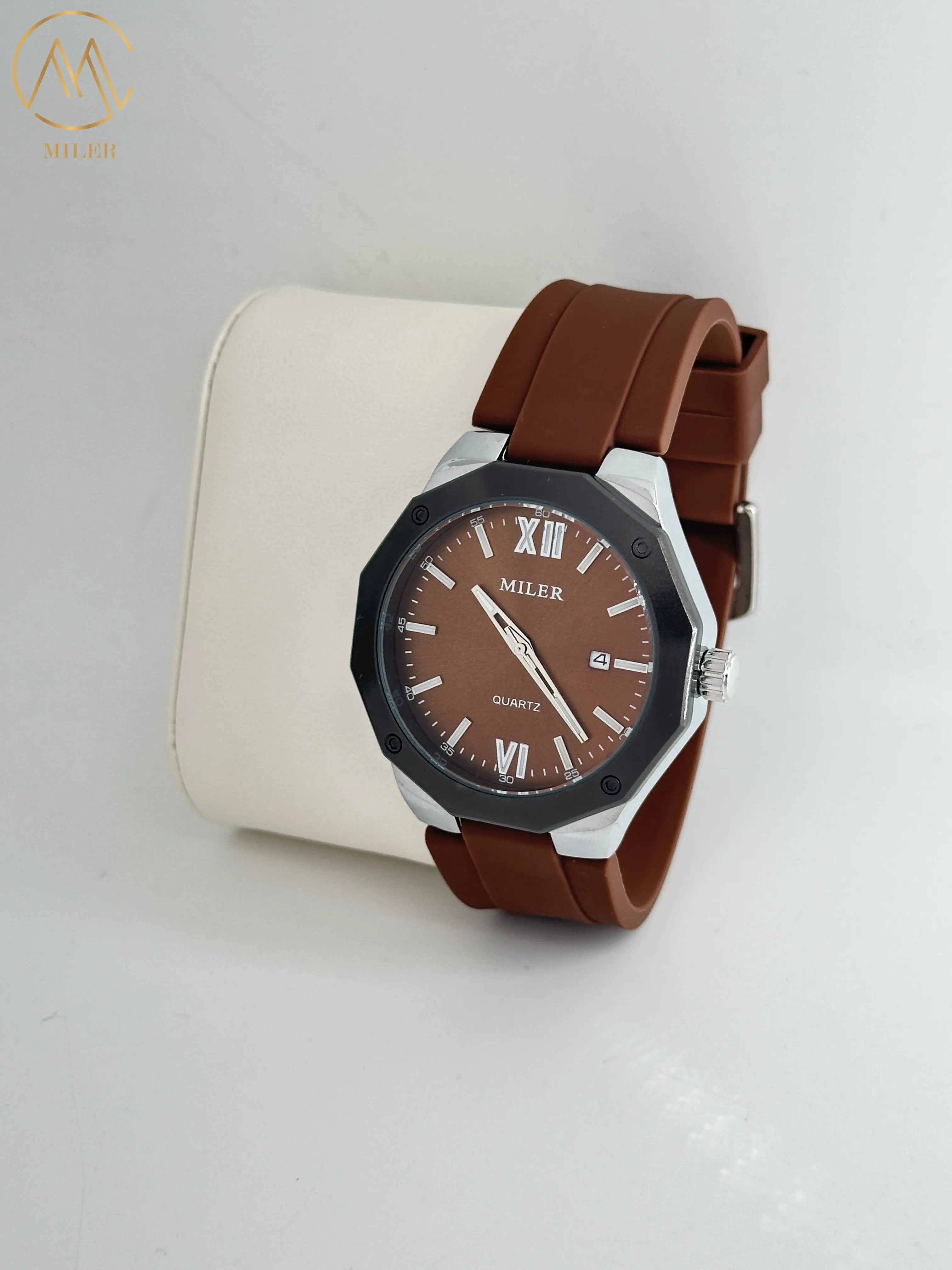 Wholesale Sports Waterproof Quartz Watch with Silicone Strap