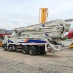 300KW 50M Used Truck Concrete Pump , Zoomlion Concrete Pump ZLJ5415THB125-50
