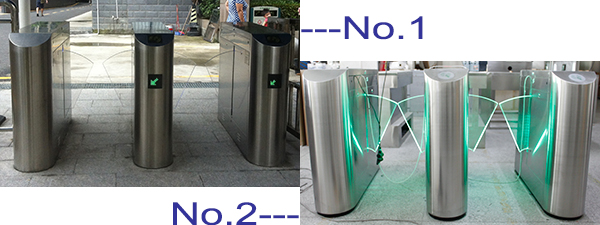 CE certificate bidirectional full automatic stainless steel fingerprint access control turnstile