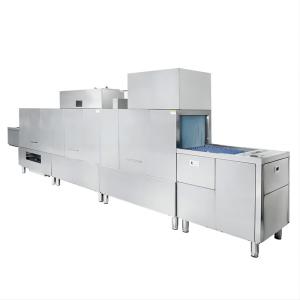 China 380V Automatic Commercial Dish Washer Conveyor Multifunctional Long Line wholesale