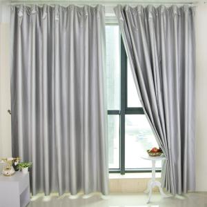 China high quality sliver coated curtain fabric wholesale