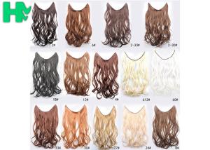 China Fashionable Colorful Synthetic Clip In Hair Extensions High Temperament Hair For Women wholesale
