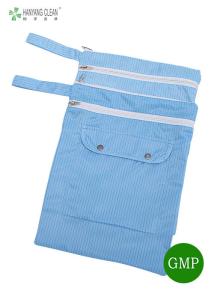 China Cleanroom Accessories 4 Layers Autoclave Polyester Fiber Cloth Bag wholesale