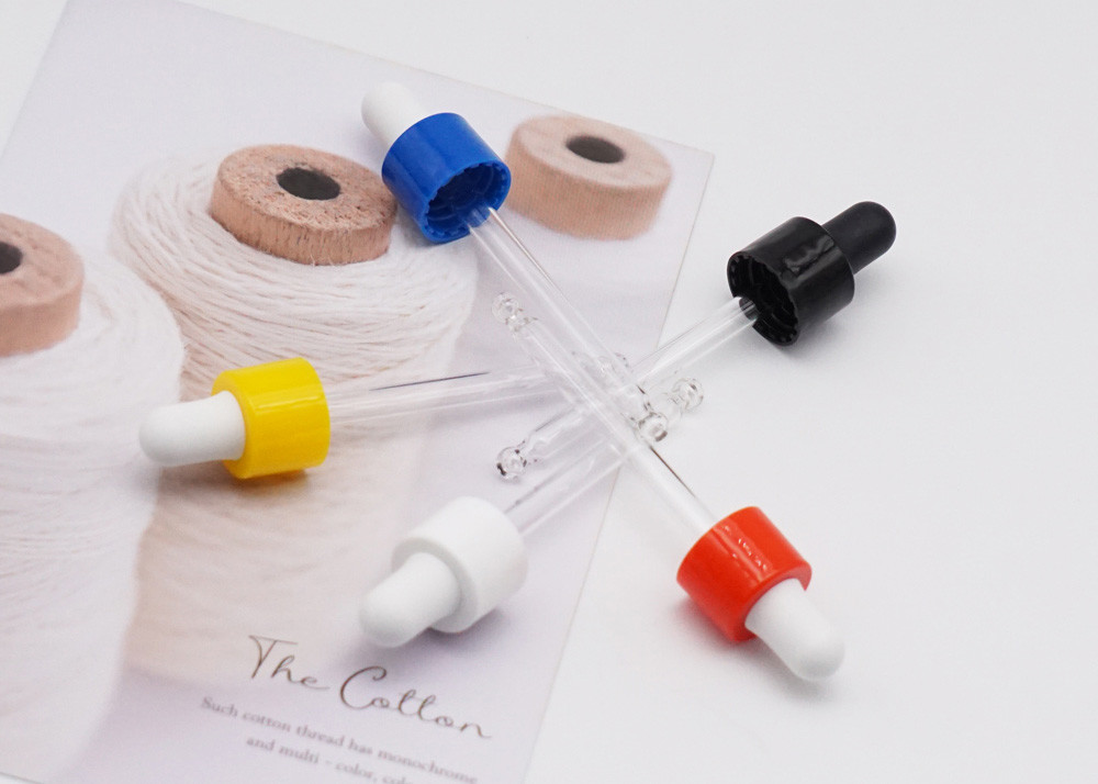 Regular Plastic 15mm Dropper Caps Screw Essential Oil Caps