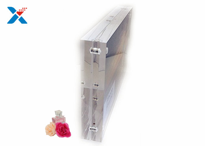 Transparent Acrylic Photo Frame Certificated Clear Photo Table