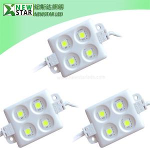 China Injection Waterproof 4leds 5050 SMD LED Module Light, LED Signs Advertising wholesale