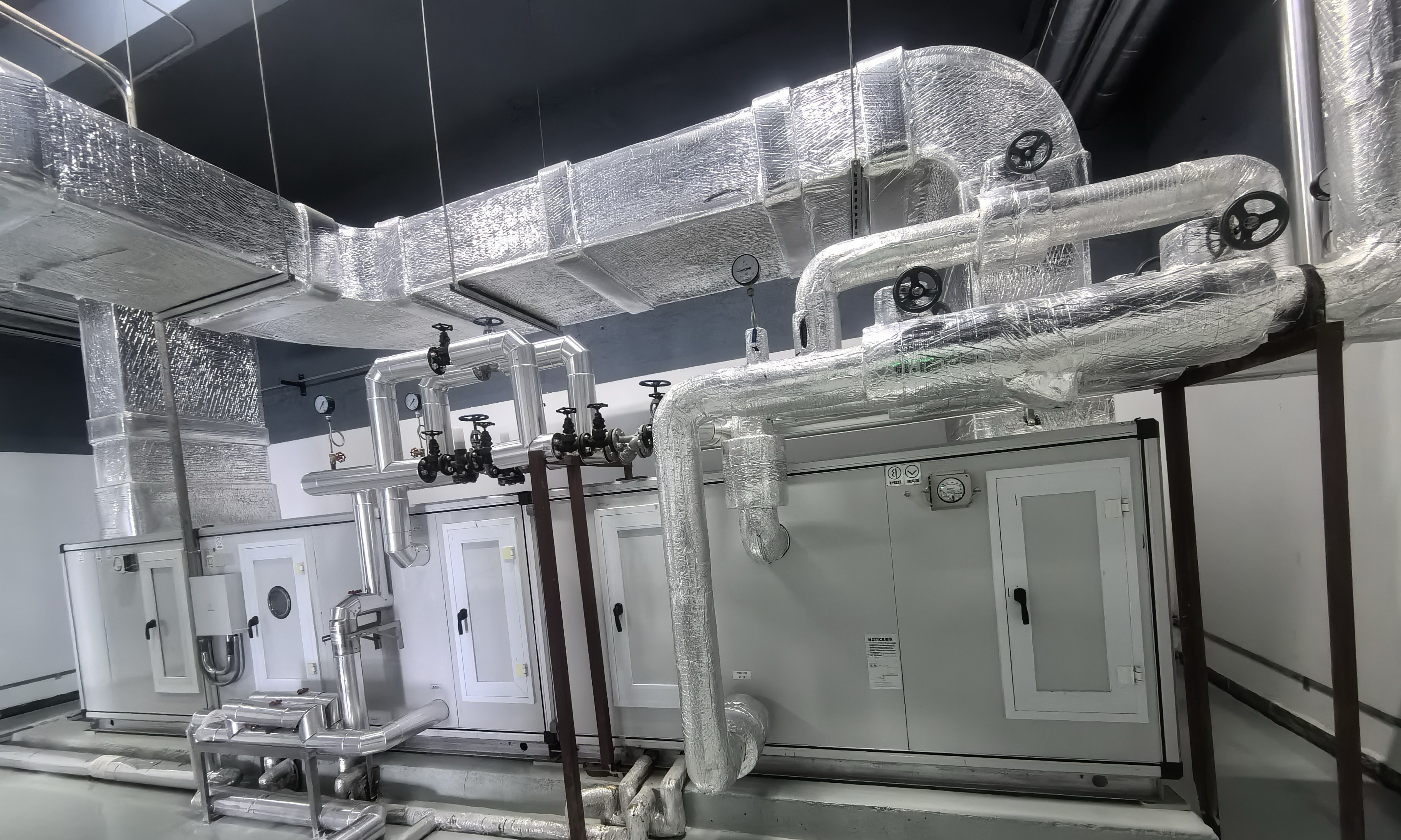 Combination Custom Fresh Air Handling Unit Energy Saving For Clean Workshops