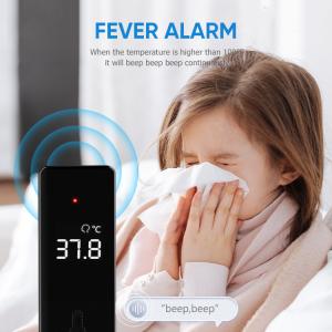 China Black Low Non Contact Temperature Fever Digital Handheld Thermometer Zoneyee wholesale