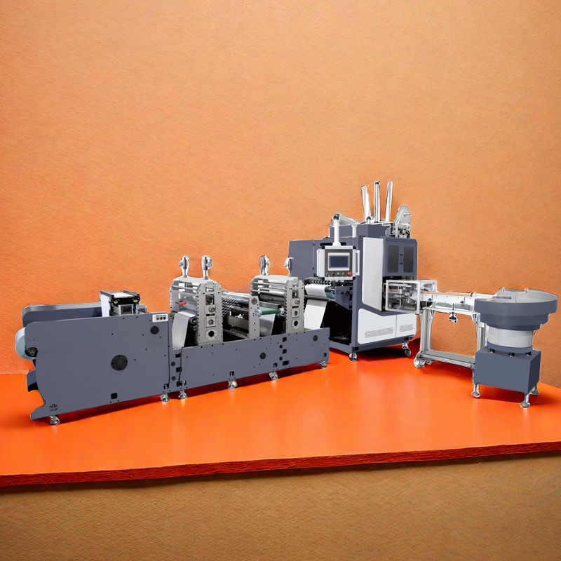 Features 4 spindles and 2 shafts for efficient production, and a turret design for precise cutting and rewinding.