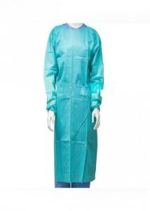 China Ultrasonic Sewing Medical Isolation Gowns Fluid Resistant FDA Approved wholesale