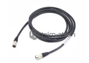China Black Analog Connection Cable / Analog Video Cable With Hirose 6 Pin Female wholesale