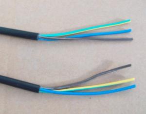 China VDE flexible cords PVC insulated power cables H05VV-F 3x0.5/3x0.75/3x1.0/3x1.5/3x2.5mm2 wholesale