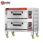Multifunctional 3 Deck 9 Trays Gas Pizza Oven for Commercial Baking of Wheat