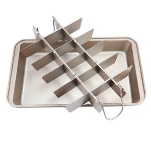 China Premium Tiramisu And Cheesecake Crisp Tray Macaron Baking Pan wholesale