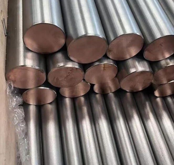 Industrial Round Titanium Clad Copper Bar For Electroplating Copper T2 Material