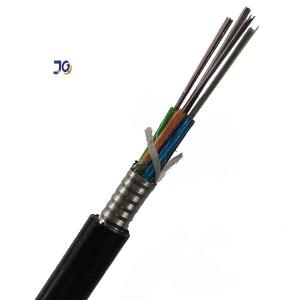 China GYTS GYTA Outdoor Steel Tape Armored 12 Core Aerial Duct Optical Fiber Cable wholesale