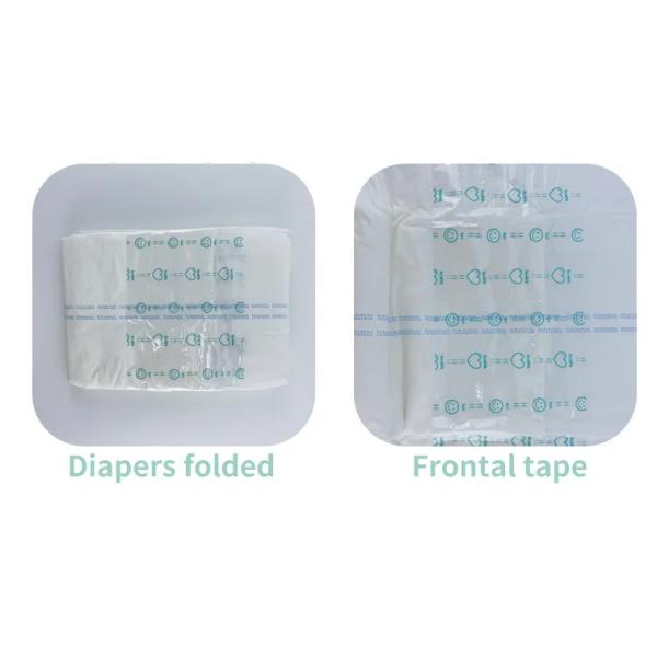 Nonwoven Disposable Adult Diaper Soft Breathable For Elderly Incontinence