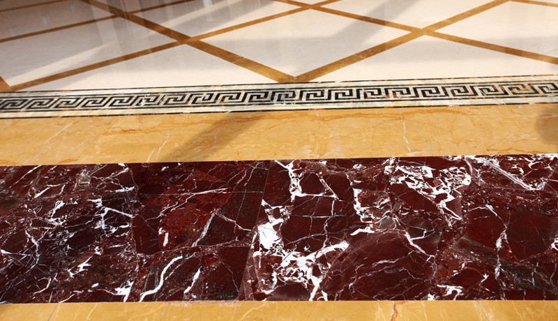 Rosso Levanto Marble Stone Slab With White Veins Stone Natural Countertop Purple Red