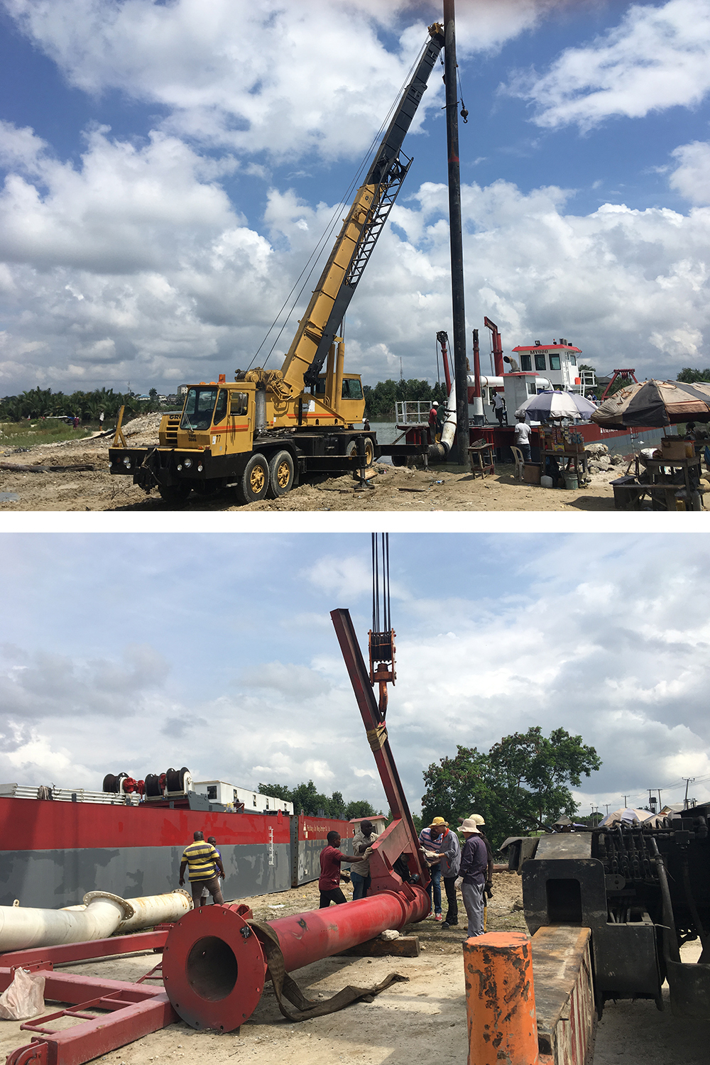 JMD550D installation and crew training