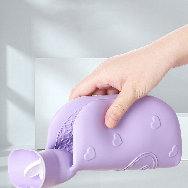 Hot Water Bottle For Pain Relief Hot Water Bag For Back Pain Heating Pad Sore Muscles Cramps Cramps Hot Compress 2 Liter