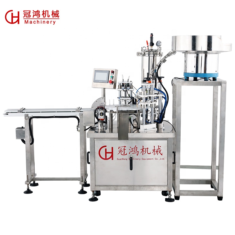 PLC Core Components 2.5KW Simple Automatic Linear Capping Machine for Your Benefit