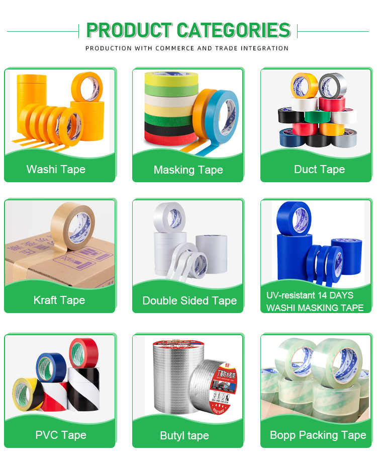 High Temperature Automotive Painters Masking Tape UV Resistant Crepe Paper No Residue