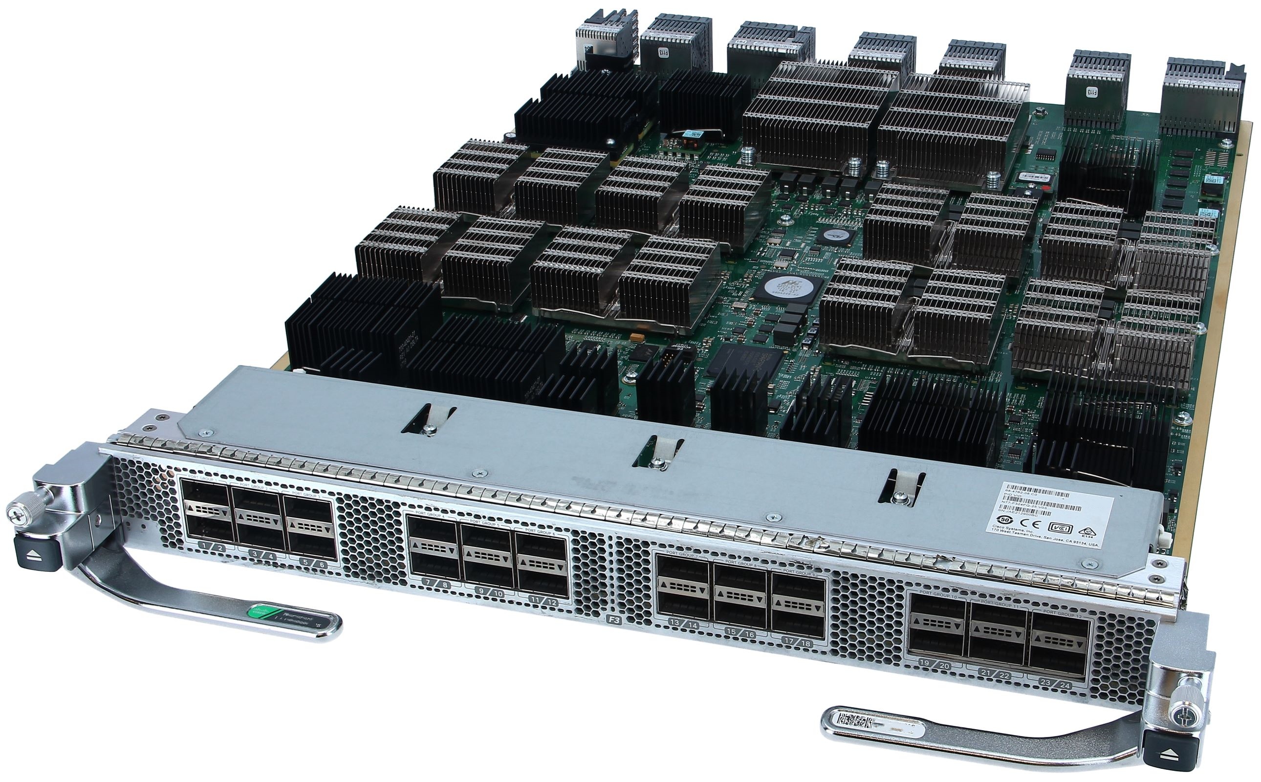 Speed Networking Made Easy with N77-F324FQ-25 C6k 7700 F3-Series 24 Port 40GbE Switches