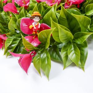 China Exhibition Artificial Green Wall Panels Outdoor PE PP wholesale