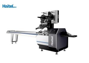 China Simple Operation Automatic Biscuit Packing Machine , Pillow Packaging Machine wholesale