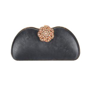 China Flower Closure B Shape Metal Clutch Purse Frame 222*110mm wholesale