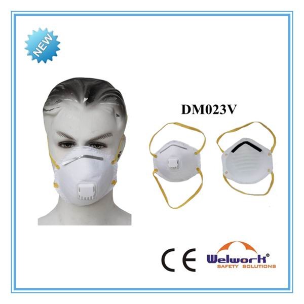 Valved Respirator Non Woven EN149 FFP2 Standard Dust Protection Masks for Industrial