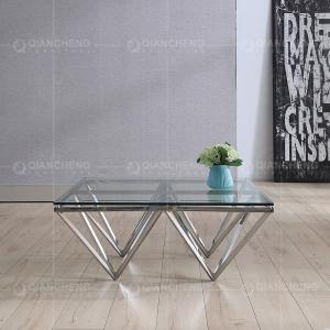 China Luxury 0.5m3 SS Coffee Table 100x100x40cm High Temperature Resistance wholesale