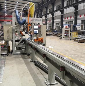 China CNC Light Pole Shut-Welding Machinee / Equipment CNCS360/10000 wholesale