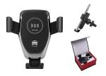 10W Qi Standard Phone Holder Car Wireless Charging